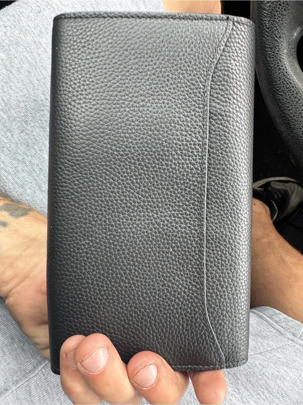 Hermes Leather Constance Wallet